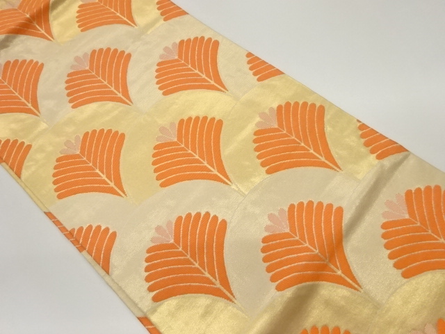 JAPANESE NAGOYA OBI / WOVEN YOUNG PINE